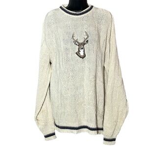 LAST CHANCE Shenandoah VINTAGE Medium Buck Sweater
